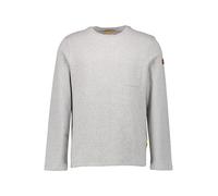 camel active Sweatshirt Herren Regular Fit Rundhals Baumwolle grau, M