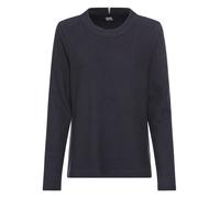camel active - Langarm Sweatshirt mit Waffelmuster night blue - Gr. - M