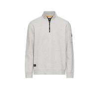camel active - Sweatshirt mit Troyerkragen dust grey - Gr. - XXL