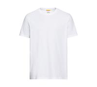 camel active Herren Basic Kurzarm T-Shirt mit Rundhalsausschnitt Weiß, menswear-3XL