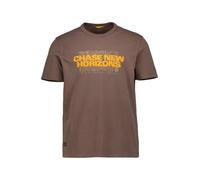 camel active T-Shirt Herren Regular Fit Kurzarm Baumwolle braun, M