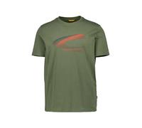 camel active T-Shirt Herren Regular Fit Kurzarm Baumwolle grün, L