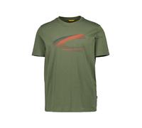 camel active T-Shirt Herren Regular Fit Kurzarm Baumwolle grün, XL