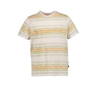 camel active - T-Shirt mit Streifenmuster aus Baumwolle sunflower - Gr. - M