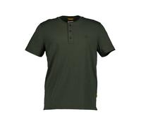 camel active T-Shirt Herren Regular Fit Kurzarm Rundhals Baumwolle grün, 3XL
