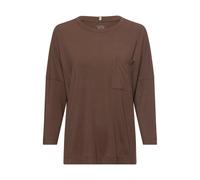 camel active - T-Shirt mit 3/4-Ärmeln brown - Gr. - XS