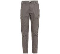 Cargohose CAMEL ACTIVE Gr. 34, Länge 34, grau (shadow grey) Herren Hosen Cargohosen mit seitlichen Taschen und Stretch (73512252-34)