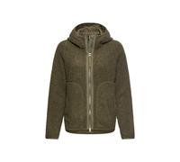 camel active - Teddyjacke mit wärmenden Taschenfutter dark olive - Gr. - 54