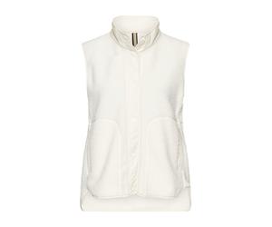 camel active - Teddyweste mit Stehkragen milkwhite - Gr. - 44