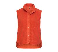camel active - Teddyweste mit Stehkragen pumpkin - Gr. - 46