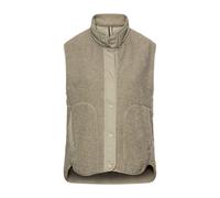 camel active - Teddyweste mit Stehkragen sage - Gr. - 54