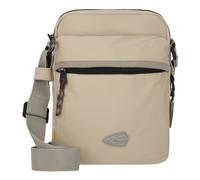 Umhängetasche CAMEL ACTIVE "Terra" Gr. B/H/T: 18 cm x 22 cm x 6 cm, beige Damen Taschen Umhängetaschen Kleine Umhängetasche aus recyceltem Nylon und aufgesetzter Tasche (81267209-0)