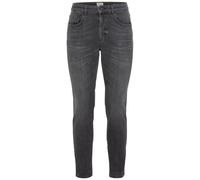 camel active Herren Tapered Fit fleXXXactive® 5-Pocket Jeans 32 Grau menswear-32/32