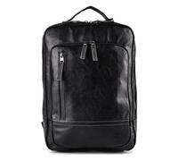 camel active Traces Daypack L Leder 39.5 cm Laptopfach schwarz