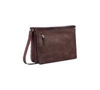 camel active Herren Traces Umhängetasche mit gepolstertem Laptopfach Braun, Menswear-L