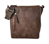 camel active Umhängetasche Traces Flap Bag Top Zip Brown dunkelbraun