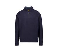 camel active Herren Strick-Troyer aus Reiner Lammwolle Navyblau, Menswear-XL