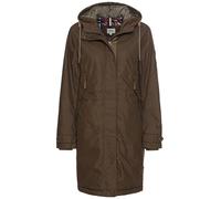 Camel Active Mantel mit fester Kapuze Dark Khaki 38