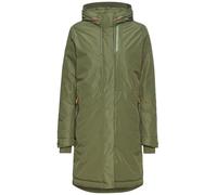 camel active Damen teXXXactive® Funktionsmantel aus recyceltem Polyester Dunkelgrün womenswear-42