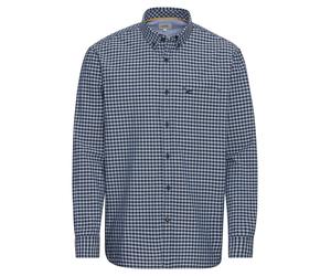 camel active - Vichy Karohemd aus reiner Baumwolle night blue - Gr. - 3XL