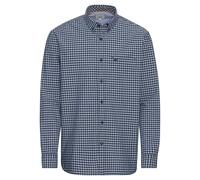 camel active - Vichy Karohemd aus reiner Baumwolle night blue - Gr. - 4XL