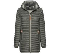 Camel Active Steppjacke 320060-9E50 aus recyceltem Polyamid mit Reißverschlusstaschen Khaki Gr. 46