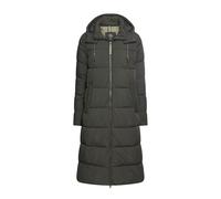 camel active Damen Wasserabweisender Mantel mit abnehmbarer Kapuze Waldgrün, womenswear-38