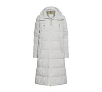 Camel Active Mantel 310920-6F45 Damen – wasserabweisend, abnehmbare Kapuze – Silber Größe 40
