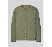 camel active Wendejacke mit Rundhalsausschnitt in Oliv, Größe 46