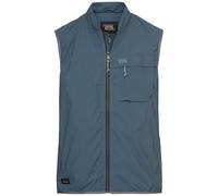camel active Weste Herren Stehkragen Mikrofaser blau, M