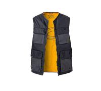 camel active Weste Herren Mikrofaser blau, 54 (XL)