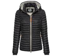 camel active Damen Leichte Steppjacke I Winddicht und wasserarbweisend Schwarz, womenswear-36