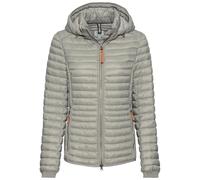 camel active Damen Leichte Steppjacke mit Kapuze | Winddichte und wasserabweisende Übergangsjacke mit 2-Wege-Reißverschluss und abnehmbarer Kapuze