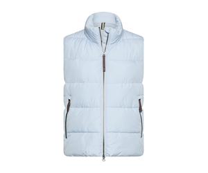 camel active - Winddichte Weste mit Reißverschlusstaschen light blue - Gr. - 36