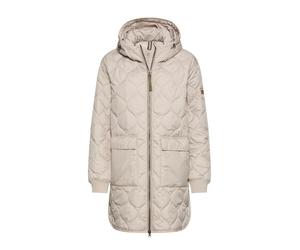 camel active - Winddichter Mantel mit Übergroßer Passform stone - Gr. - 36