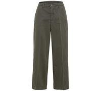 Camel Active Womenswear Damen 3771155414 Hose, Dark Olive, 26/30