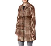 Camel Active Womenswear Damen Mantel 2501, Mehrfarbig (green red checked 40), 48