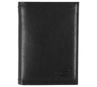 camel active Wood Geldbörse RFID Schutz Leder 8 cm schwarz