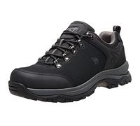 CAMEL CROWN Wanderschuhe Herren Trekkingschuh Low Top Outdoor Walking Wasserdicht Leder Trail Sneakers, Schwarz, 42.5 EU