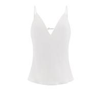 GUESS Damen Eco Langarm Adelaide Bow Shirt, Dreaming Lilies Print Green, Klein