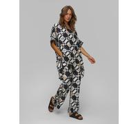 Camilla Folk Afloat Damenhose Aus Seide 34780-folkafloat Mehrfarbig;Print S