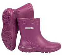 CAMMINARE walk a mile Leichte Damen EVA-Schaum Kurze Gummistiefel Knöchelhohe Stiefeletten 36-41 EU (Pflaume, eu_footwear_size_system, adult, numeric, medium, numeric_37)