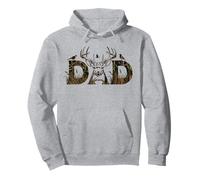 Camo Hirsch Jagd Papa T-Shirt Jagd Papa Bekleidung Pullover Hoodie