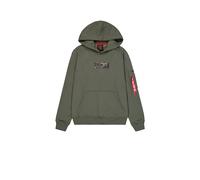 Camo Panel Hoodie M