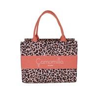 Camomilla Damen Strandtasche, Stoff, Kollektion Leo, Größe M, Farbe Orange