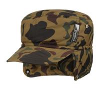 Camouflage Armycap mit Ohrenklappen by Lipodo camouflage M (56-57 cm)