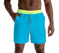 Camouflage Cargohose Kurz Bermuda 1 Herrenbadehose 5XL Beste Fit 2in1 Schwimmen Innenfutter Modern Elastischem Strandhosen Basketballshorts Batik Witzig Durchbräunend Badepant Man Smart