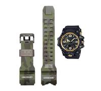 Camouflage-Harzarmband, passend for Casio G-SHOCK GWG-1000 Mudmaster Herren-Ersatzband, Nachrüstung von Uhrenzubehör(GWG-Camo Green-B)