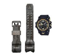 Camouflage-Harzarmband, passend for Casio G-SHOCK GWG-1000 Mudmaster Herren-Ersatzband, Nachrüstung von Uhrenzubehör(GWG-Camo Black-B)