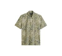 Camp collar, short sleeves, slits at side seams MULTI/SUMMER SAGE M MULTI/SUMMER SAGE